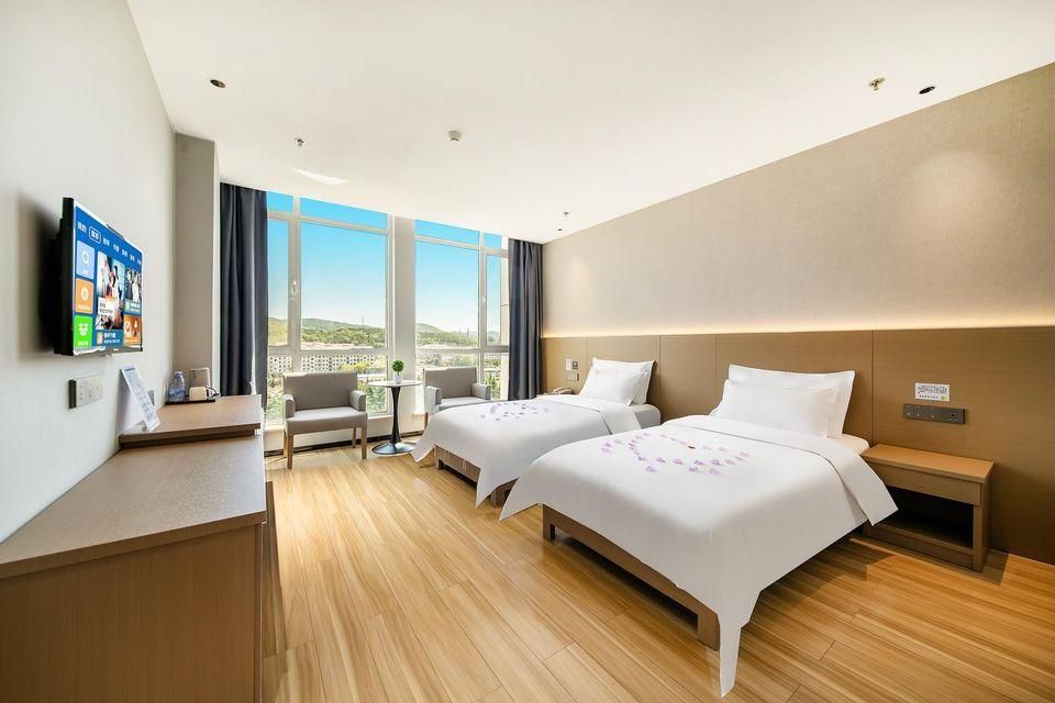 Hengyu Hotel (Weihai North Station Torch Eighth Street) - Weihai - Bedroom