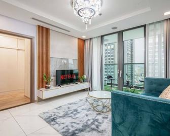 Landmark 81 Luxury Riverside Retreat - Ho Chi Minh Stadt - Wohnzimmer