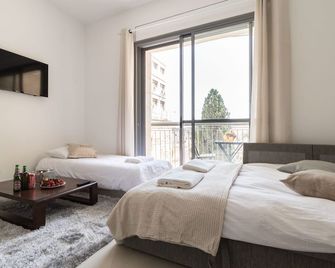 Yafo 35 -Isrentals - Jerozolima - Sypialnia