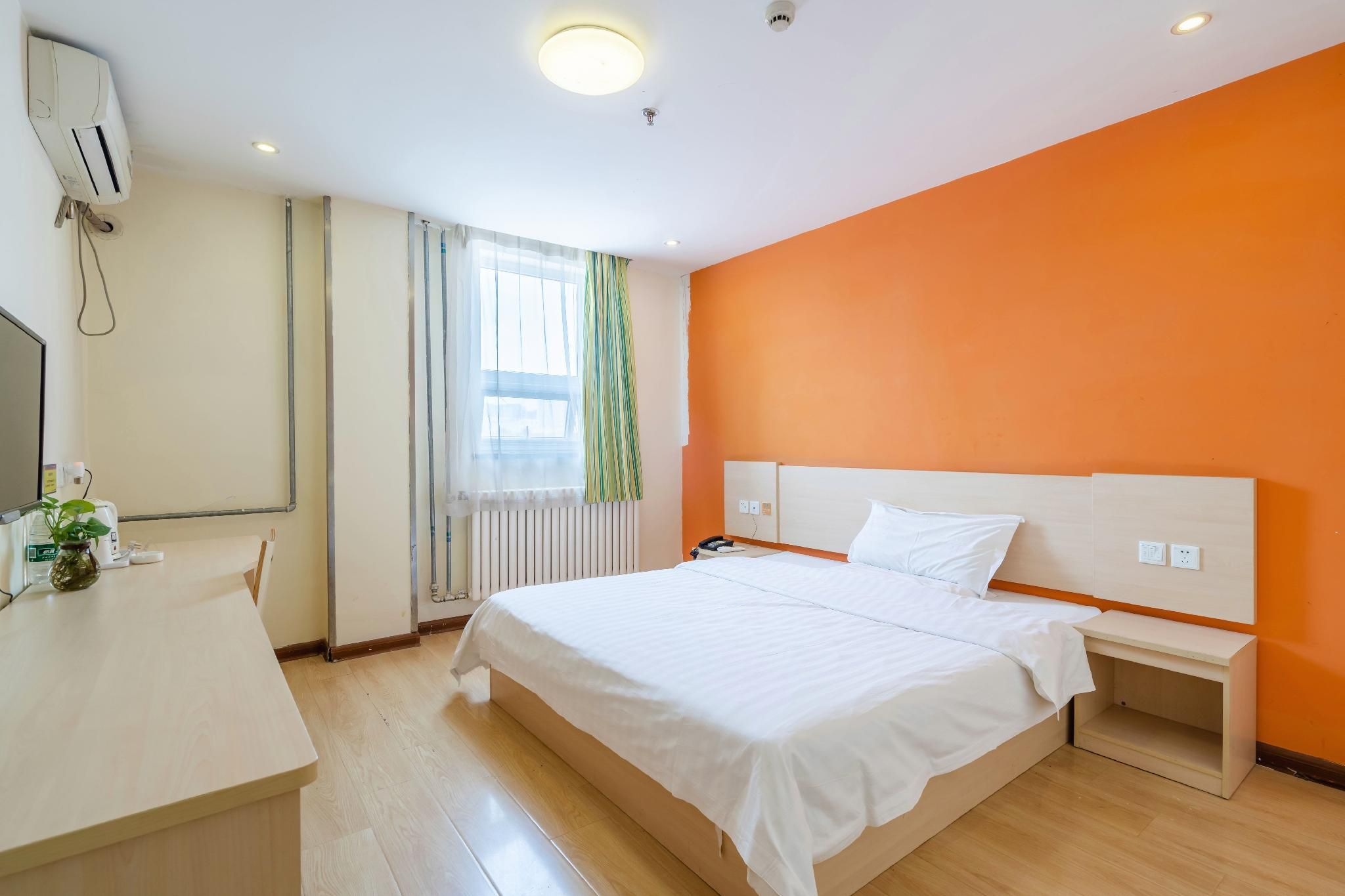 7 Days Inn Qingdao International Convention And Exhibition Center Zhuzhou Road Branch - تشينغداو - غرفة نوم