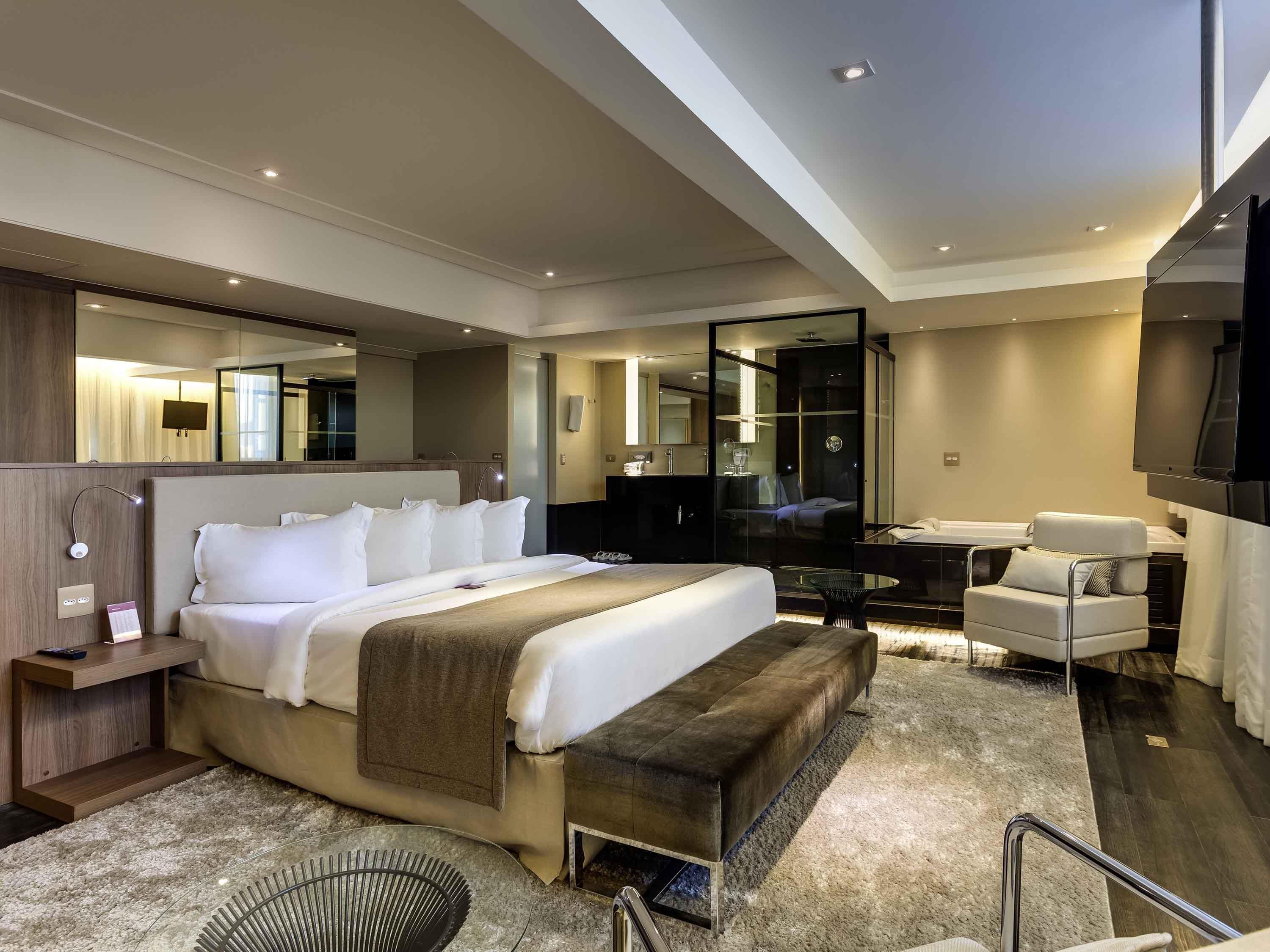 Mercure Belo Horizonte Lourdes - בלו הוריזונטה - חדר שינה