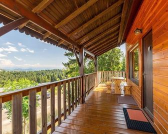 Chalet Les étoiles vue Mont Blanc - Pugny-Chatenod - Balcon