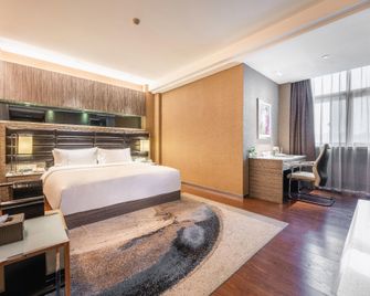 Jindi Mingting Hotel - Lanzhou - Schlafzimmer