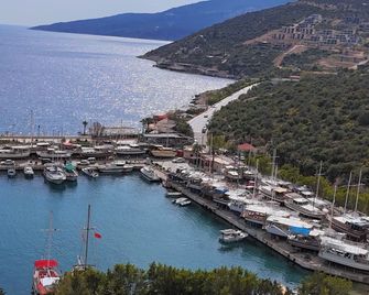 Old Kalamaki Pansiyon - Kalkan - Utomhus