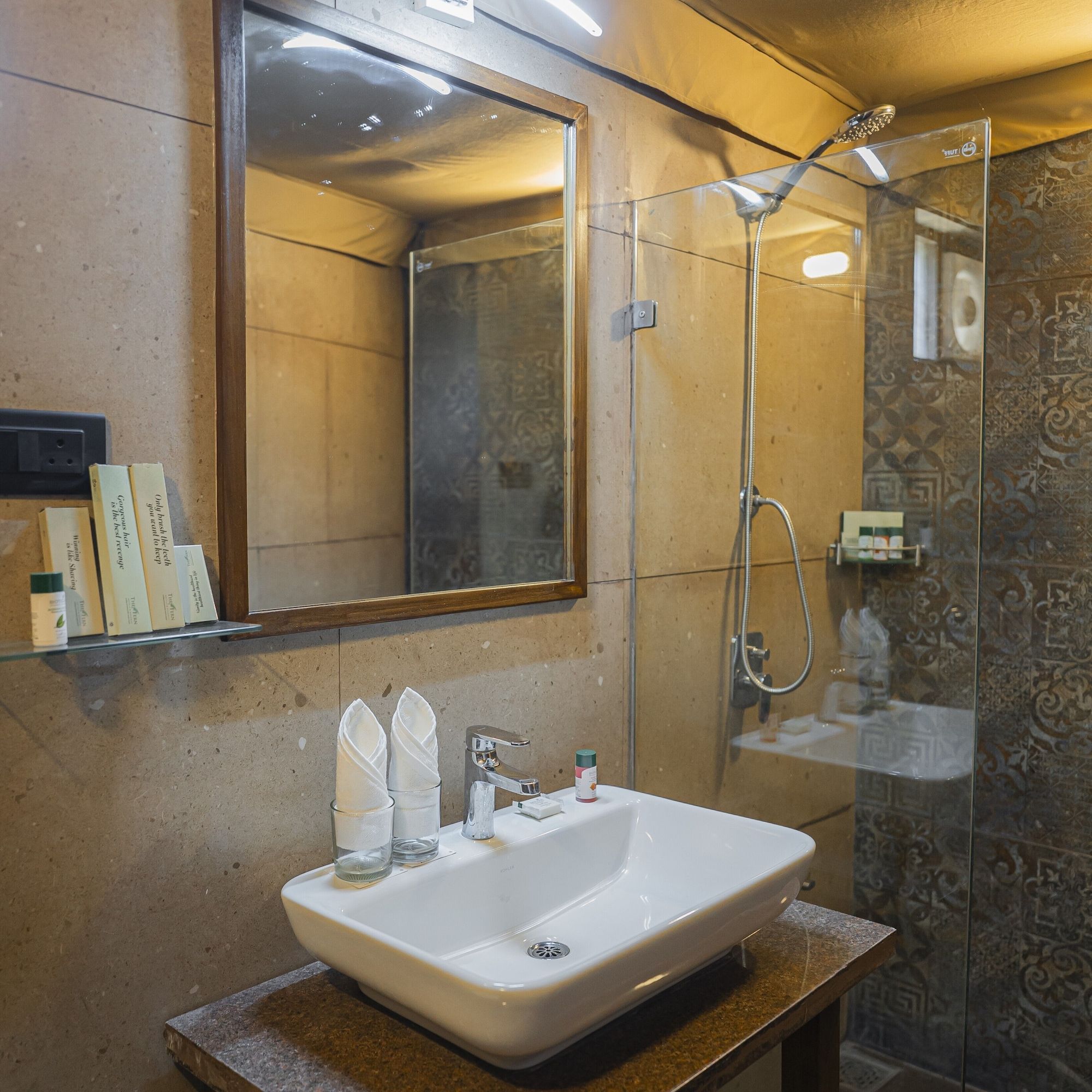 The Fern Seaside Luxurious Tent Resort Diu - Diu - Salle de bain