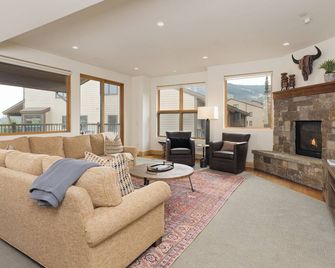 Big Sky Vacation Rentals: Beaverhead 137 Bh 301 - Big Sky - Sala de estar