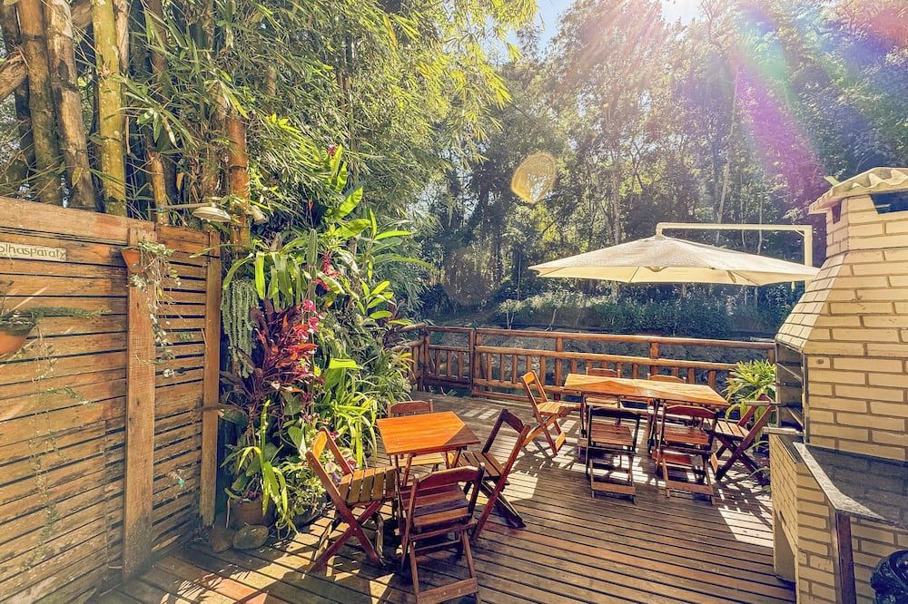 Pousada Entre Folhas - פאראטי - פטיו