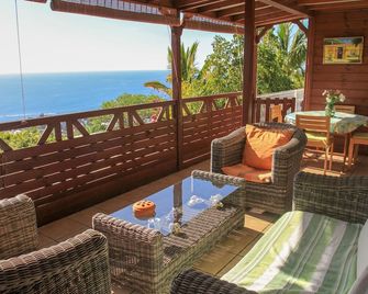 Chalet Filaos 2, sea view, near Saint-Leu and its beaches - Saint-Leu - Balcon