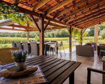 Beautiful Holiday Home With Private Swimming Pool And Beautiful View - Montignac-Toupinerie - Patio