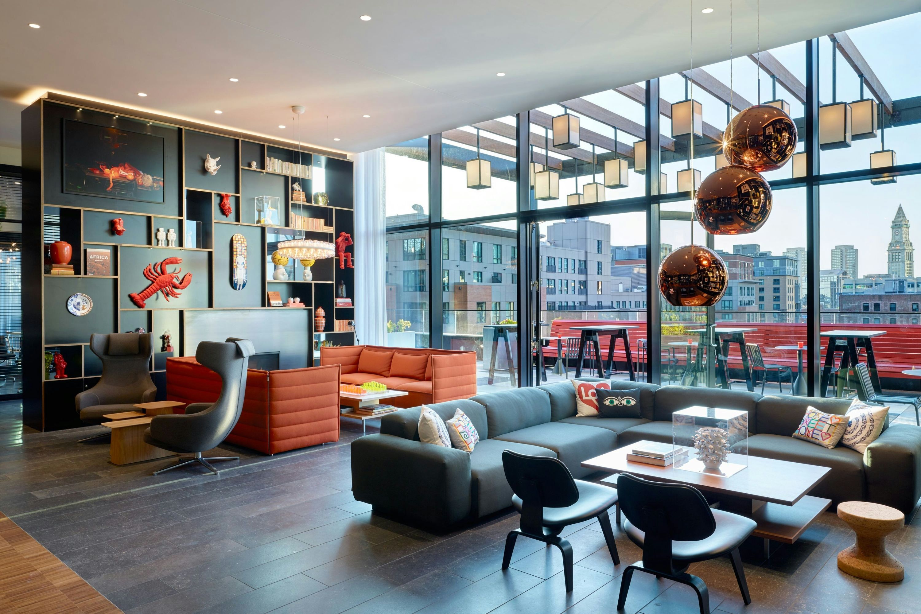 citizenM Boston North Station - בוסטון - טרקלין