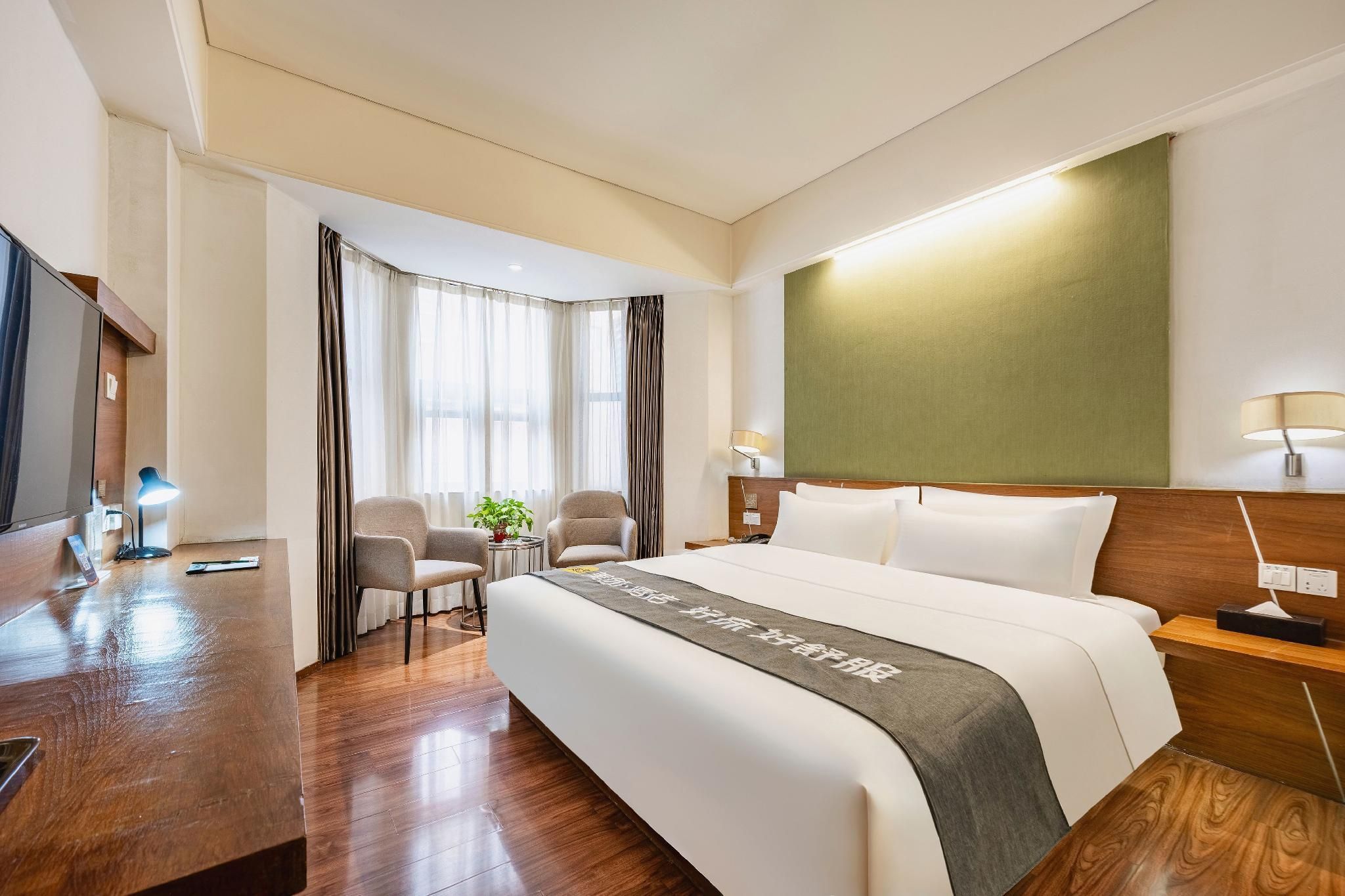 Pesht Hotel - Baoji - Schlafzimmer