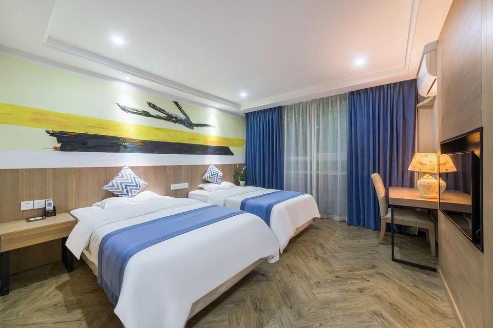 Elong Yam Hotel (Chongqing Shapingba Ciqikou Subway Station) - تشونغتشينغ - غرفة نوم