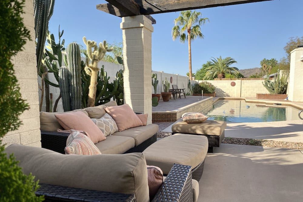Cactus House - Private home w/pool next to mountains and close to everything - פיניקס - בריכה