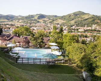 Country House Angelo Blù - Urbania - Bazén
