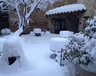Las Moradas Del Temple - Mirambel - Patio