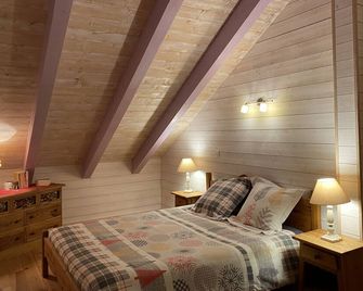 Chalet 4 300 metres from Lac de Chalain, a balance between nature and comfort - 두시 - 침실
