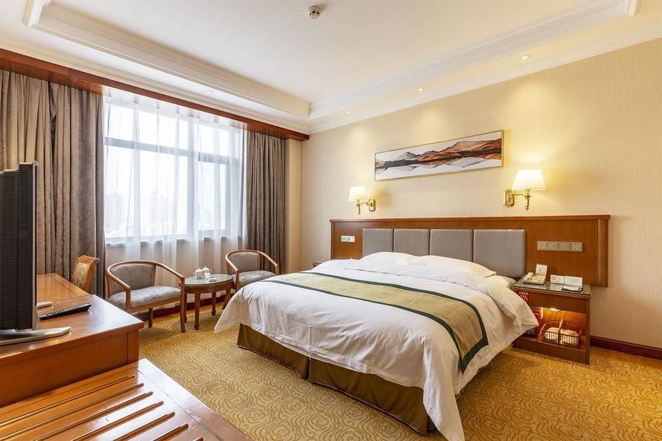Aerbin Jinshan Hotel - داليان - غرفة نوم