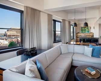 Press Hotel, Autograph Collection - Portland - Wohnzimmer