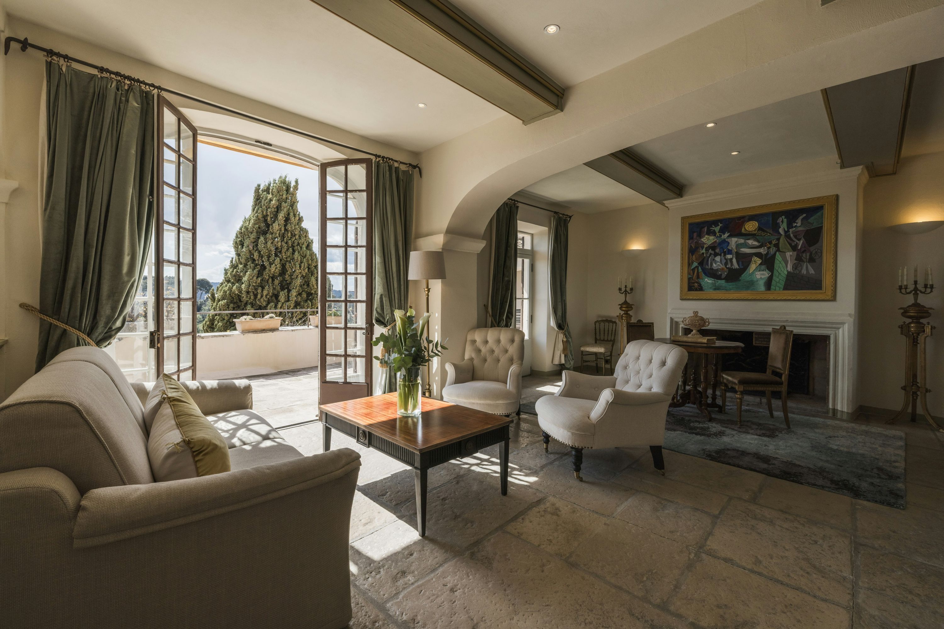 Chateau Le Cagnard - Cagnes-sur-Mer - Bedroom