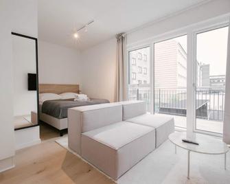 Townhouse Studio w Large Private Balcony - Copenhagen - Bedroom