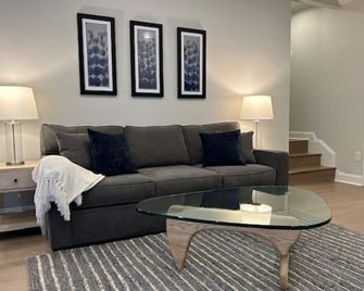 Charming, Spacious, Quiet 1-bd apartment near Downtown Huntersville, 1000 sq ft - Huntersville - Living room