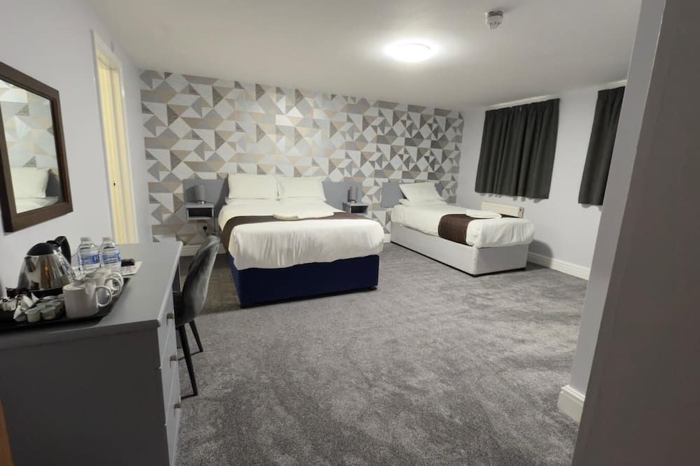 The Terrace Lodge Hotel - Yeovil - Camera da letto