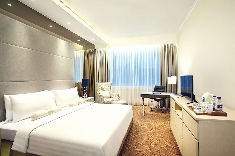 Menara Peninsula Hotel - ג'קרטה - חדר שינה