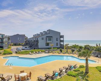 N Topsail Beach Oceanfront Condo with Pool! - North Topsail Beach - Pool