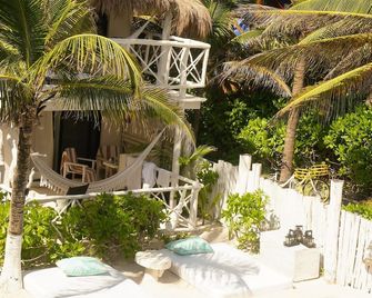 Punta Piedra Beach Posada - Tulum - Innenhof