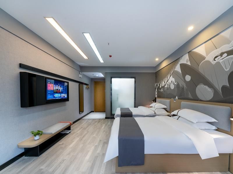 Thank Inn Jiangxi Nanchang Qingshanhu District Shanghai Road Xinjia'an Metro Station - נאנצ'אנג - חדר שינה