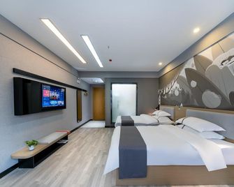 Thank Inn Jiangxi Nanchang Qingshanhu District Shanghai Road Xinjia'an Metro Station - נאנצ'אנג - חדר שינה