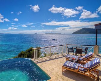 Secluded Paradise Villa with Stunning Views Close to Snorkel Hotspots - Scrub Island - Balcón