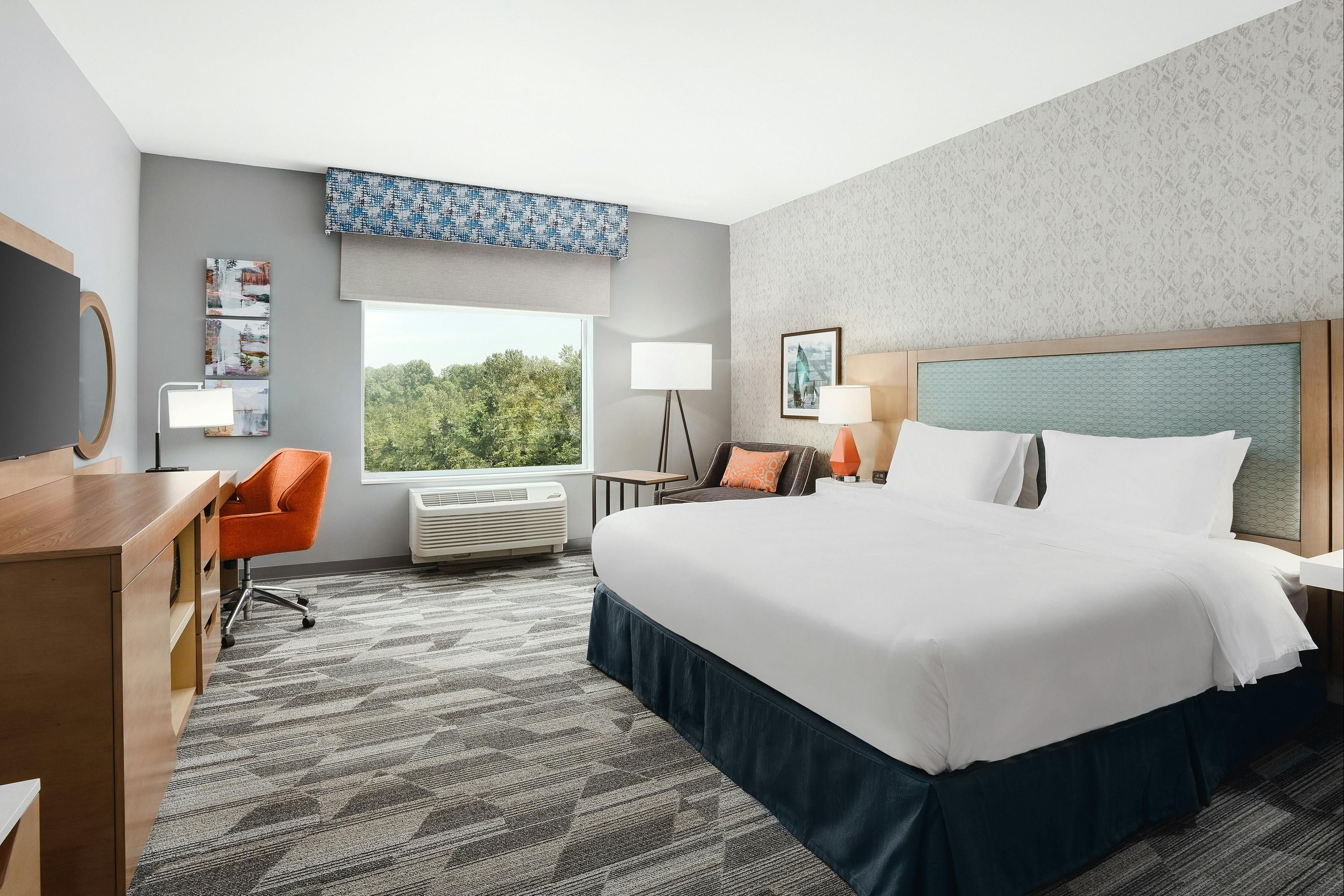 Hampton Inn by Hilton Bellingham Airport - בלינגהאם - חדר שינה