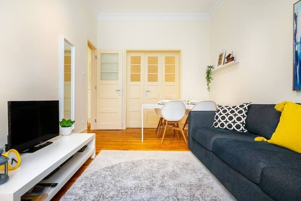 Whome Hideaway Family Apartment #1e - ליסבון - סלון