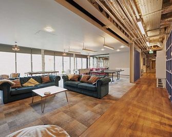 Apartments And Ensuite Bedrooms at Glass - Liverpool - Living room