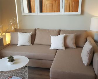 Magnificent apartment/Sea view/Garden/Promenade - Nice - Sala de estar