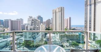 Hotel Type Best Price Ocean And Park View! Ala Moana - Honolulu - Balcony