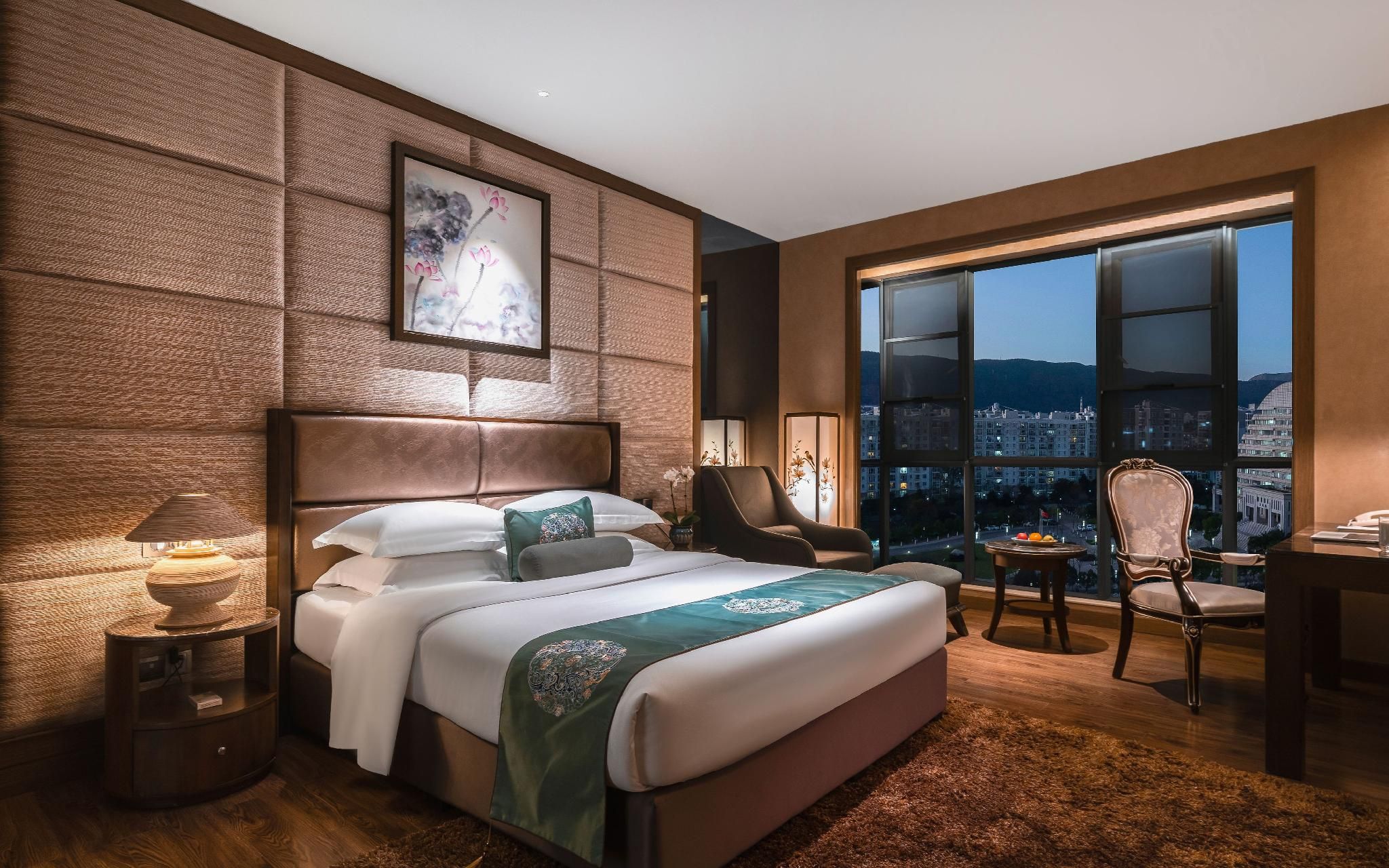 Shengshi Qianhe Hotel Kunming - קונמינג - חדר שינה