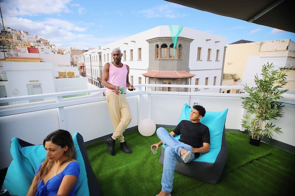 Las Palmas Nest Hostel - Las Palmas de Gran Canaria - Balkon