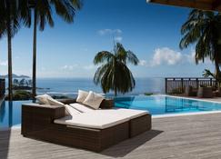 Villas Palm Royal - Luxury Villa Queen With A Private Pool Ocean View - Port Glaud - Pool
