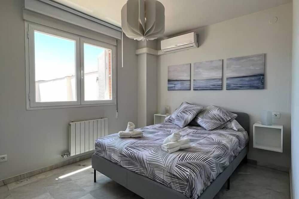 Preciosa vivienda con gran terraza, parking gratis - Granada - Schlafzimmer