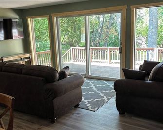 Newly Remodeled 3 Bedroom Cabin on the upper AuSable River - Grayling - Living room