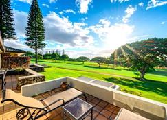 K B M Resorts- KGV-16P3 Relaxing 2Bd Golf Villa, upgraded, short walk to Kapalua Bay - Kapalua - Patio