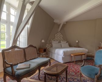 Le Château d'Etoges - Champagne - Etoges - Schlafzimmer