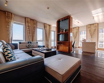Taiyuan Musen Apartment - Taiyuan - Wohnzimmer