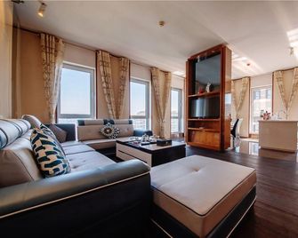 Taiyuan Musen Apartment - Taiyuan - Wohnzimmer
