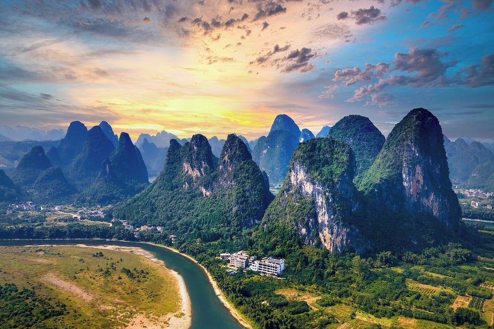 Li-river Island Resort Xingping Yangshuo - גילין