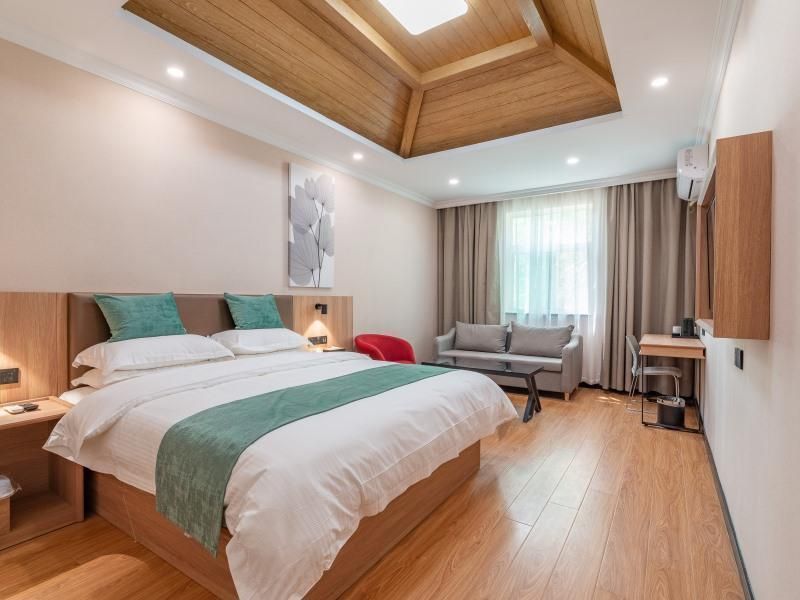 Greentree Inn Shandong Jinan Beiyuan Street Ginza - ז'ינאן - חדר שינה