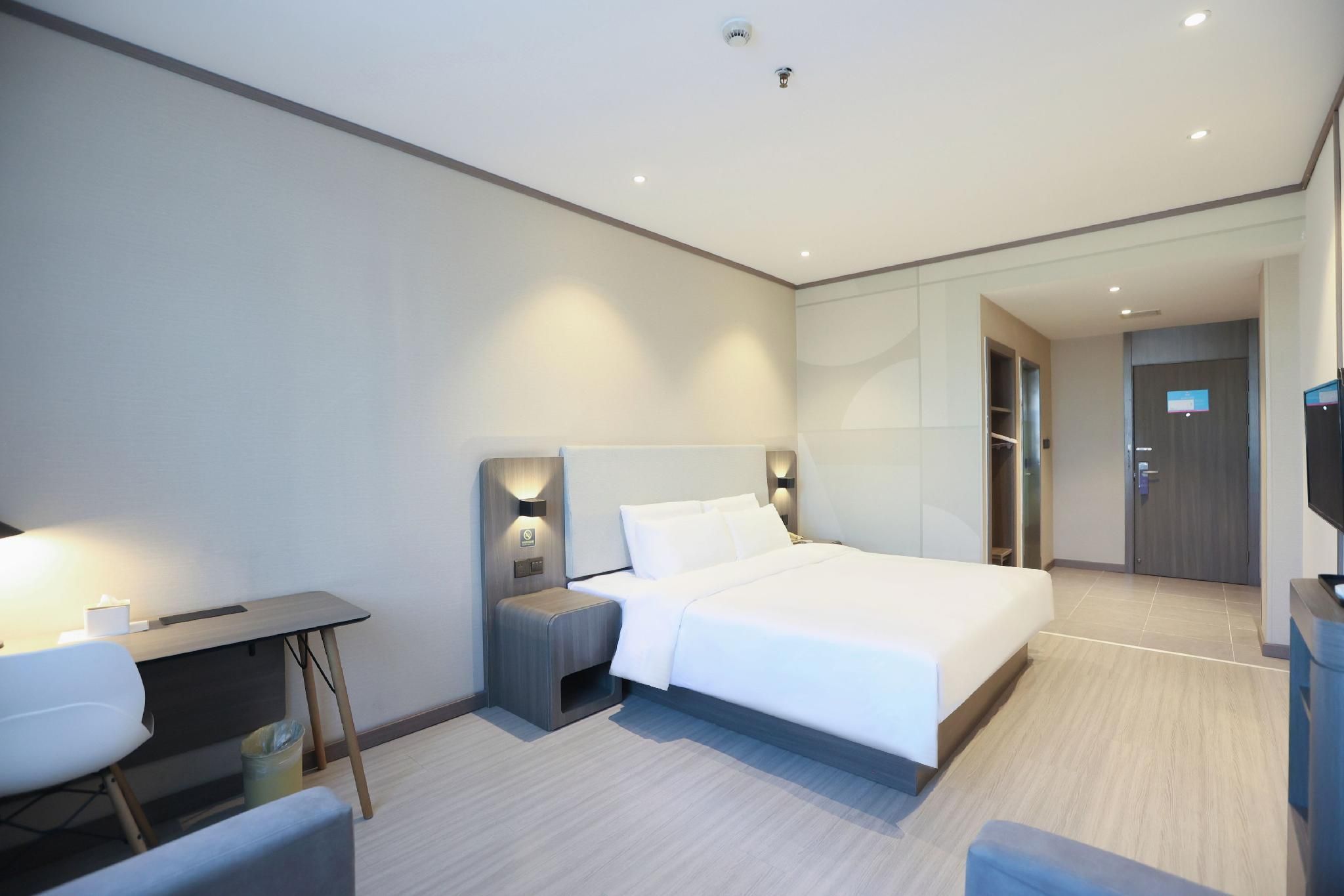 Hanting Hotel Jinan West Market - ז'ינאן - חדר שינה