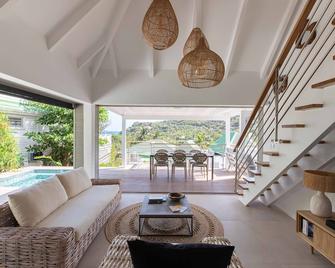 Villa Les Belles Vues de St Jean in Saint-Barthélemy - Gustavia - Sala de estar